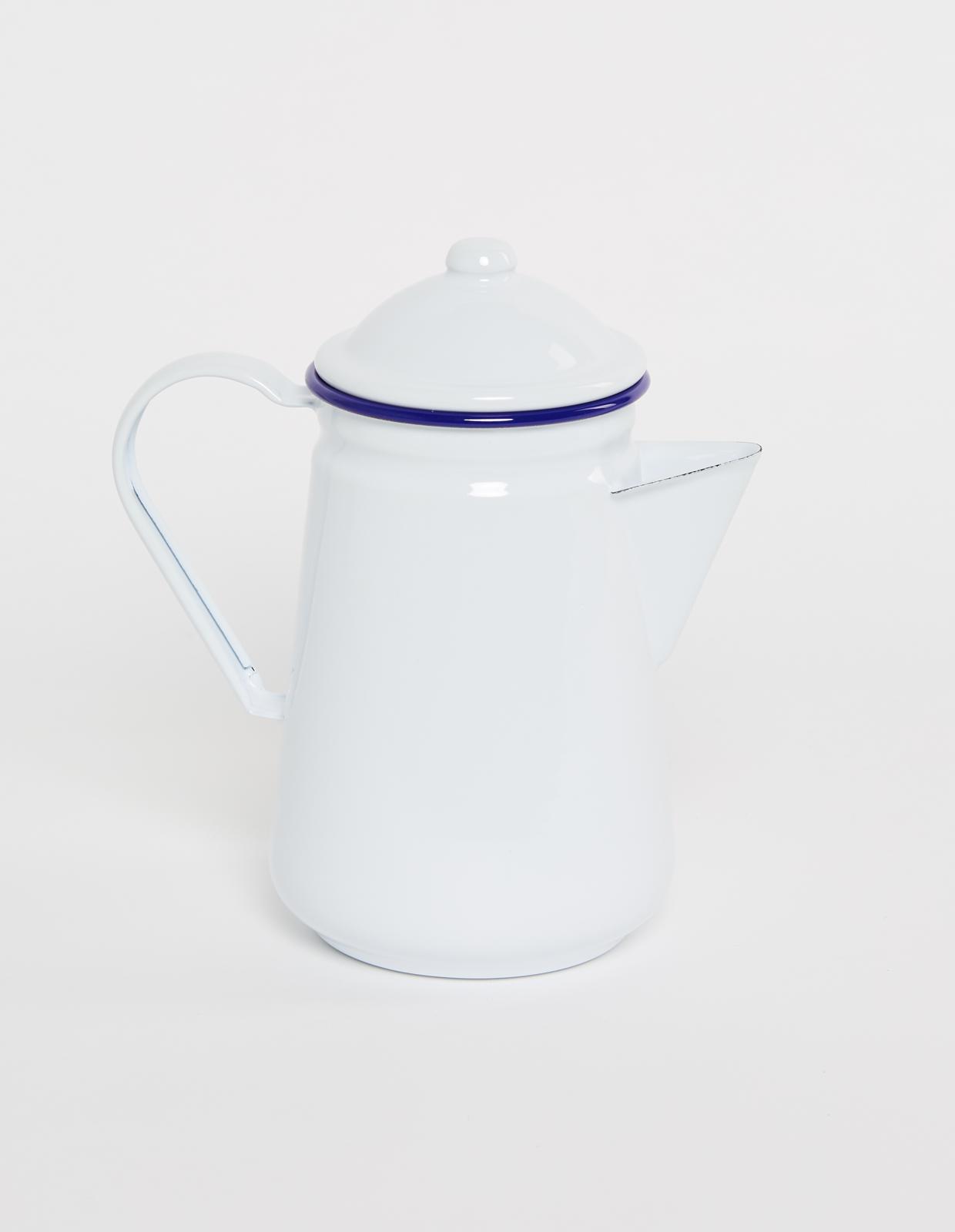 Classic White Coffee Pot 653ml/24oz