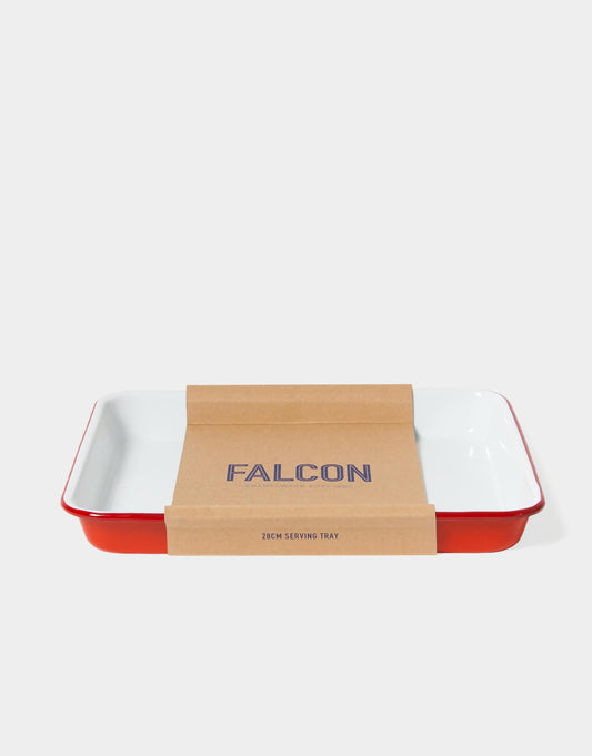 Red Serving Tray
